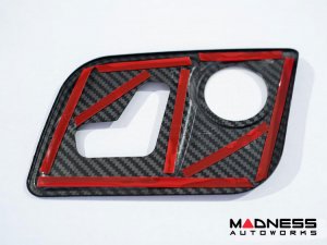 Maserati Quattroporte Interior Trim - Carbon Fiber - Seat Adjuster Switch Cover Trim Set - Feroce Carbon Maserati Quattroporte Interior Trim - Carbon Fiber - Seat Adjuster Switch Cover Trim Set - Feroce Carbon